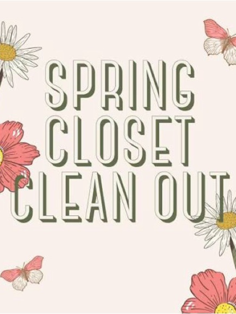 Spring Closet Clean Out- MAKE OFFERS